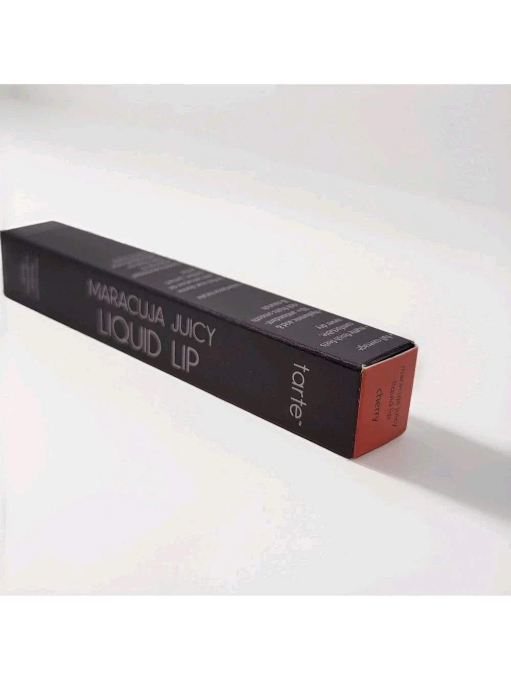Tarte Maracuja Juicy Liquid Lip Cherry   0.12 oz New In Box LONGWEAR MATTE